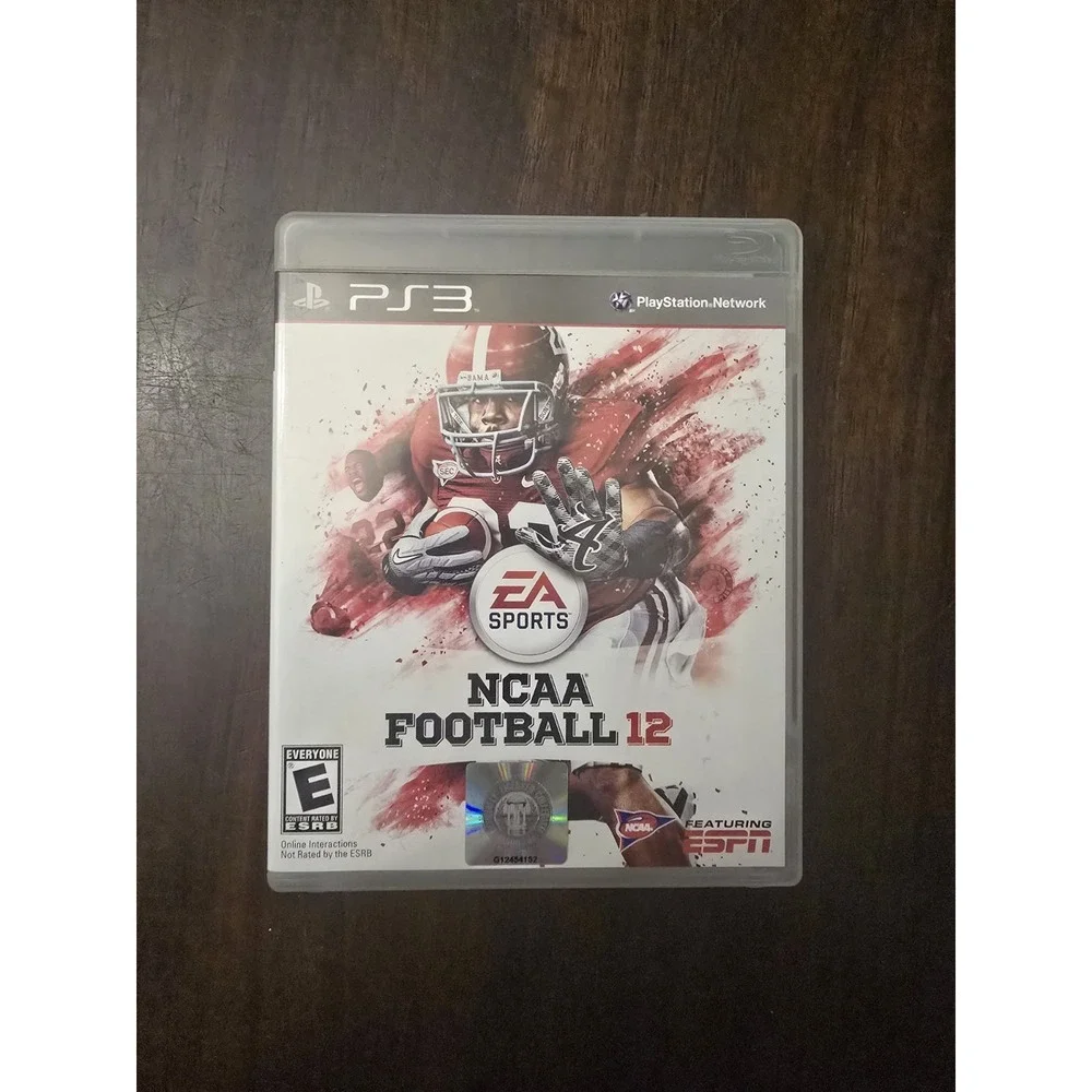 Playstation 3 PS3 EA Sports NCAA Football 12 Complete with Manual & Case